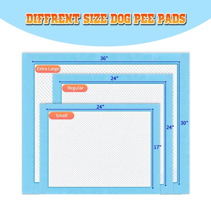 NEZO Super Absorbent Dog and Puppy Training Pads, Extra Large, 150 Count